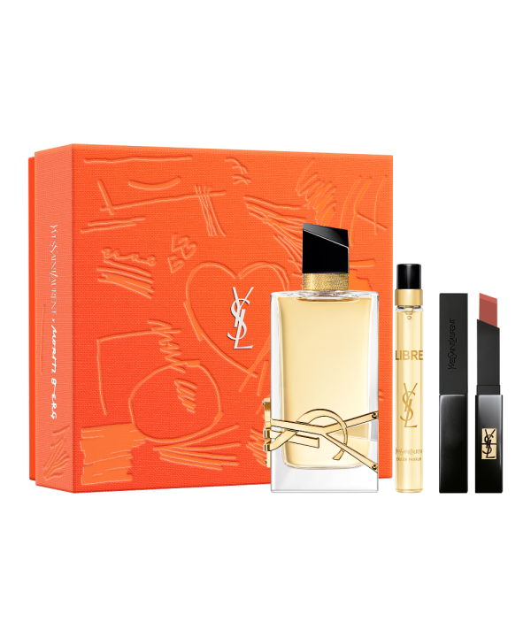 Libre Eau De Parfum 90ml & 10ml & Rouge Pur Couture The Slim (302) Bundle - YSL Beauty