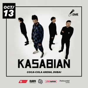 Kasabian Live at Coca-Cola Arena in Dubai Concerts