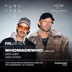 WhoMadeWho at CODE